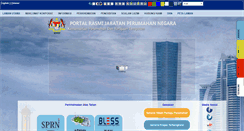 Desktop Screenshot of ehome.kpkt.gov.my